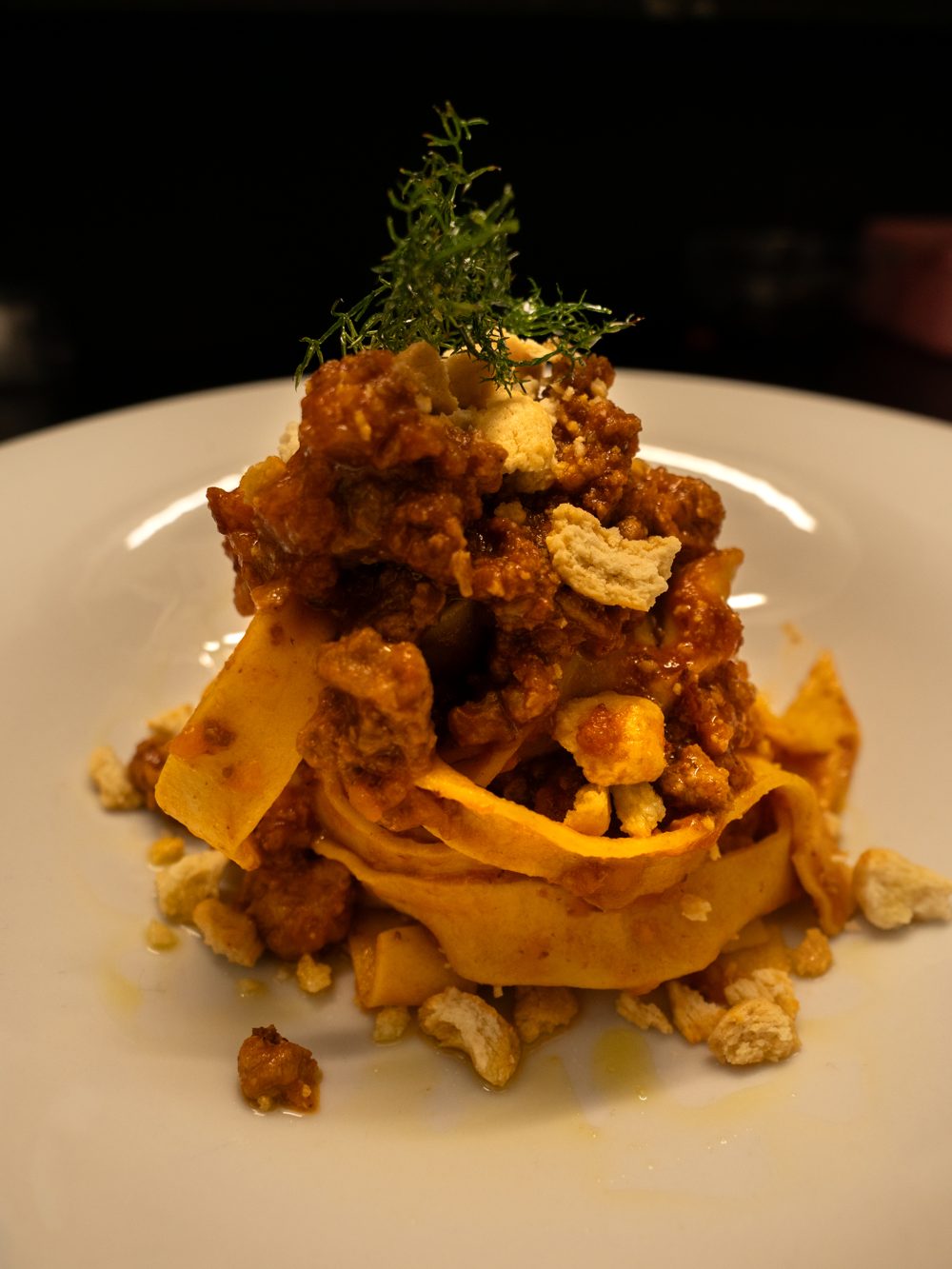 Pappardelle al ragù