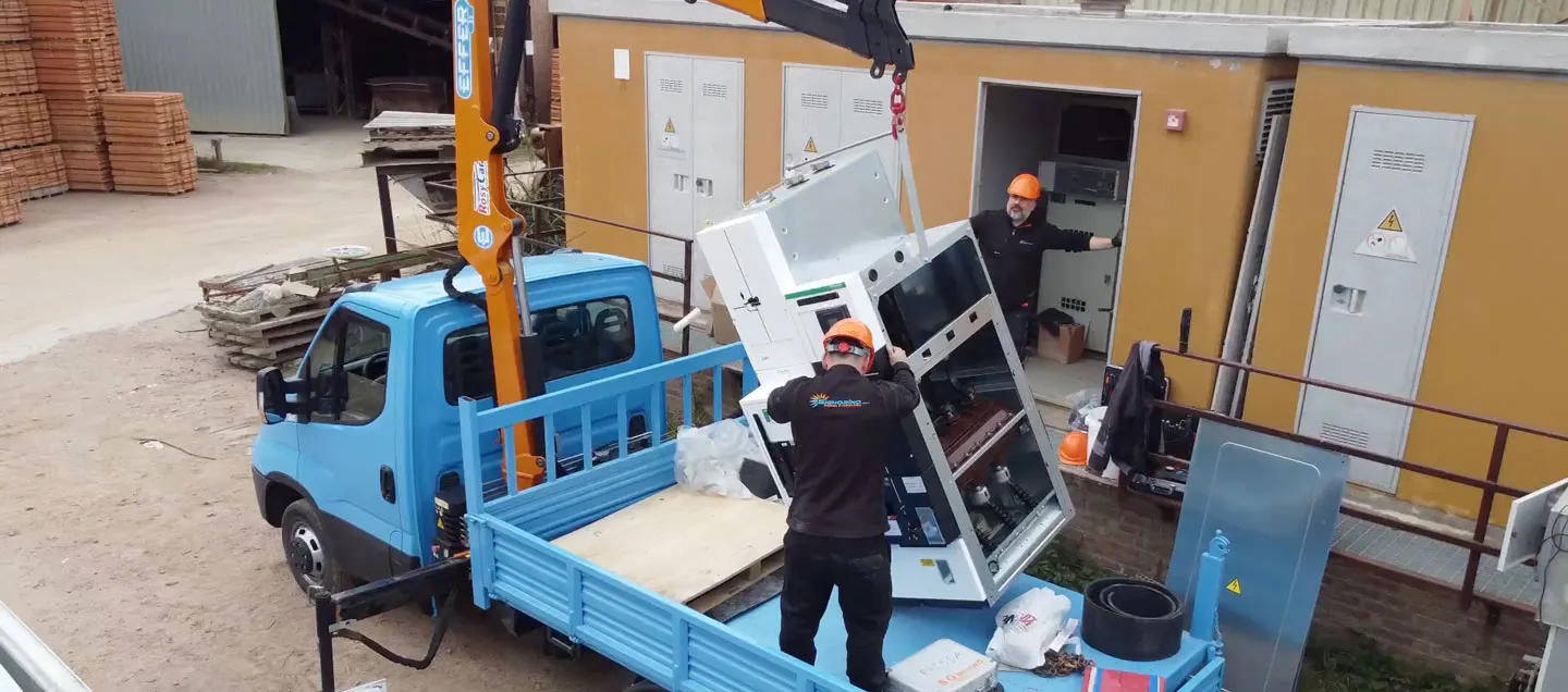 Montaggio cabine elettriche media tensione
