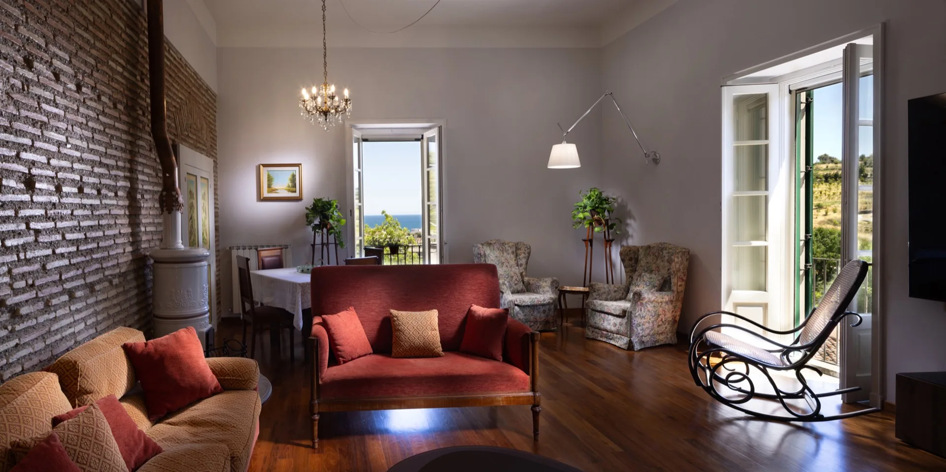 The living room